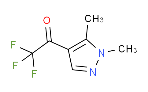 CAS No. 1174877-56-5, 1-(1,5-Dimethyl-1H-pyrazol-4-yl)-2,2,2-trifluoroethanone
