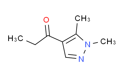 CAS No. 1007518-53-7, 1-(1,5-Dimethyl-1H-pyrazol-4-yl)propan-1-one