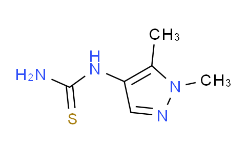 CAS No. 1004451-60-8, 1-(1,5-Dimethyl-1H-pyrazol-4-yl)thiourea