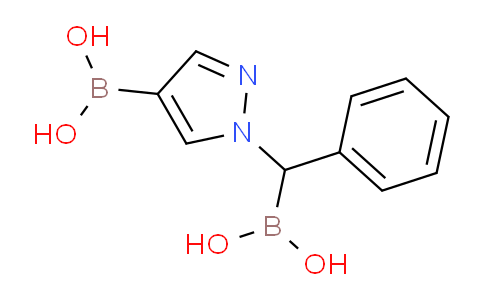 CAS No. 1256355-17-5, 1-(1-Borono-1-phenylmethyl)pyrazole-4-boronic acid