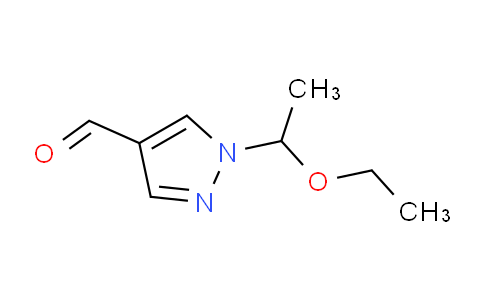 CAS No. 815608-06-1, 1-(1-Ethoxyethyl)-1H-pyrazole-4-carbaldehyde