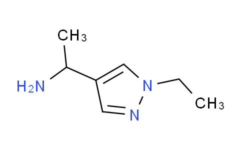 CAS No. 1007500-73-3, 1-(1-Ethyl-1H-pyrazol-4-yl)ethanamine
