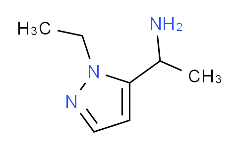 CAS No. 1006329-02-7, 1-(1-Ethyl-1H-pyrazol-5-yl)ethanamine