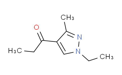CAS No. 1007518-77-5, 1-(1-Ethyl-3-methyl-1H-pyrazol-4-yl)propan-1-one