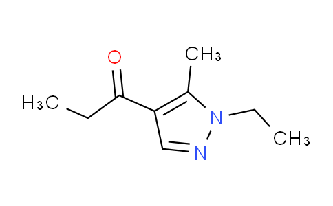 CAS No. 1007518-73-1, 1-(1-Ethyl-5-methyl-1H-pyrazol-4-yl)propan-1-one
