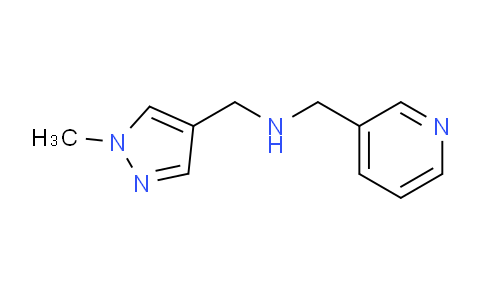 CAS No. 1006959-22-3, 1-(1-Methyl-1H-pyrazol-4-yl)-N-(pyridin-3-ylmethyl)methanamine