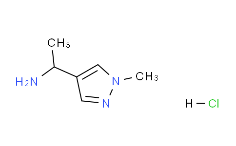 CAS No. 1396762-20-1, 1-(1-Methyl-1H-pyrazol-4-yl)ethanamine hydrochloride