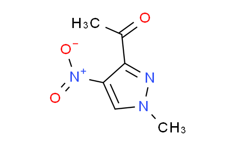 CAS No. 137890-10-9, 1-(1-Methyl-4-nitro-1H-pyrazol-3-yl)ethanone