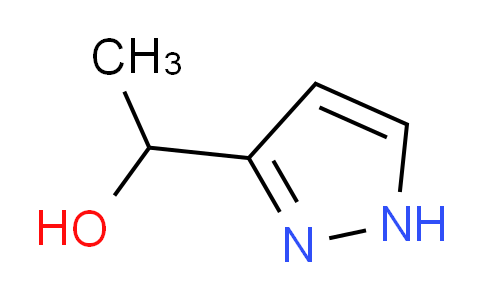 CAS No. 23585-50-4, 1-(1H-Pyrazol-3-yl)ethanol