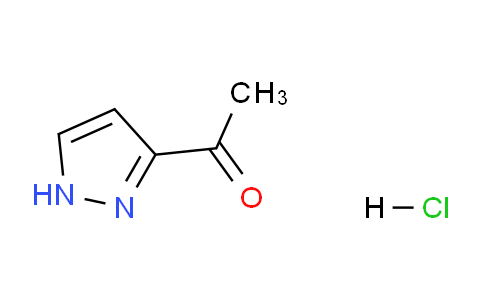 CAS No. 175277-40-4, 1-(1H-Pyrazol-3-yl)ethanone hydrochloride