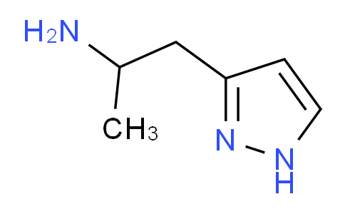 CAS No. 1017783-22-0, 1-(1H-Pyrazol-3-yl)propan-2-amine