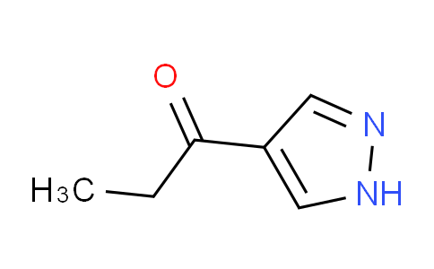 CAS No. 37687-19-7, 1-(1H-Pyrazol-4-yl)propan-1-one