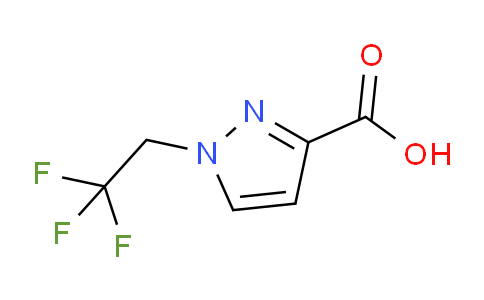CAS No. 942853-22-7, 1-(2,2,2-Trifluoroethyl)-1H-pyrazole-3-carboxylic acid