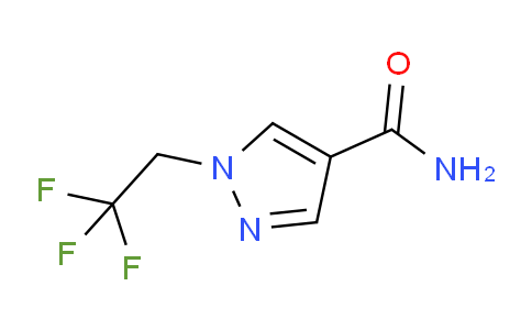 CAS No. 1443279-08-0, 1-(2,2,2-Trifluoroethyl)-1H-pyrazole-4-carboxamide