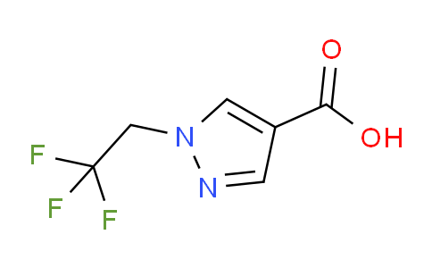 CAS No. 288251-60-5, 1-(2,2,2-Trifluoroethyl)-1H-pyrazole-4-carboxylic acid