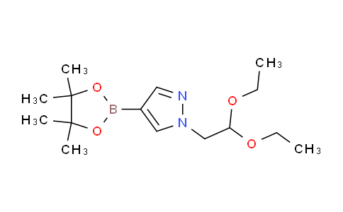 CAS No. 1256359-25-7, 1-(2,2-Diethoxyethyl)-4-(4,4,5,5-tetramethyl-1,3,2-dioxaborolan-2-yl)-1H-pyrazole
