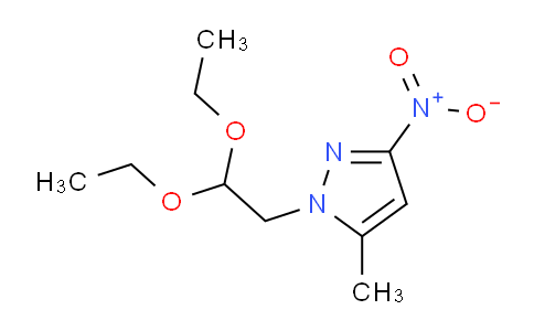 CAS No. 1170498-61-9, 1-(2,2-Diethoxyethyl)-5-methyl-3-nitro-1H-pyrazole