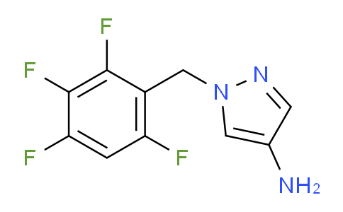CAS No. 1002032-97-4, 1-(2,3,4,6-Tetrafluorobenzyl)-1H-pyrazol-4-amine