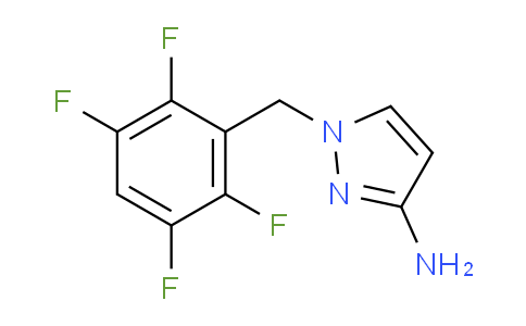 CAS No. 895929-09-6, 1-(2,3,5,6-Tetrafluorobenzyl)-1H-pyrazol-3-amine