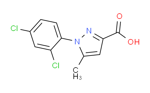 CAS No. 126067-48-9, 1-(2,4-Dichlorophenyl)-5-methyl-1H-pyrazole-3-carboxylic acid