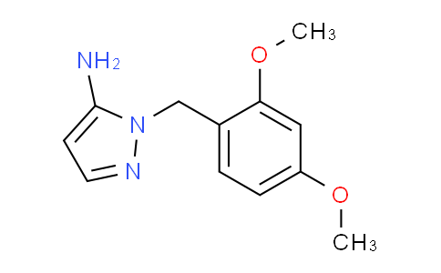 CAS No. 1006463-92-8, 1-(2,4-Dimethoxybenzyl)-1H-pyrazol-5-amine