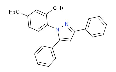 CAS No. 618442-06-1, 1-(2,4-Dimethylphenyl)-3,5-diphenyl-1H-pyrazole
