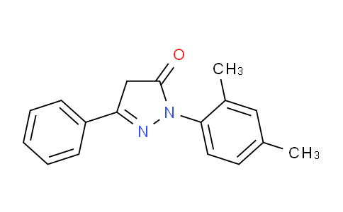 CAS No. 1003751-09-4, 1-(2,4-Dimethylphenyl)-3-phenyl-1H-pyrazol-5(4H)-one