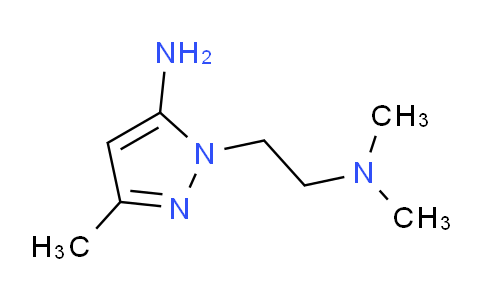 CAS No. 685892-22-2, 1-(2-(Dimethylamino)ethyl)-3-methyl-1H-pyrazol-5-amine