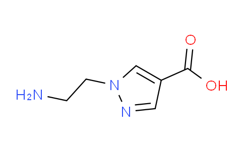 CAS No. 493036-32-1, 1-(2-Aminoethyl)-1H-pyrazole-4-carboxylic acid