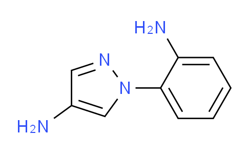 CAS No. 1170105-89-1, 1-(2-Aminophenyl)-1H-pyrazol-4-amine