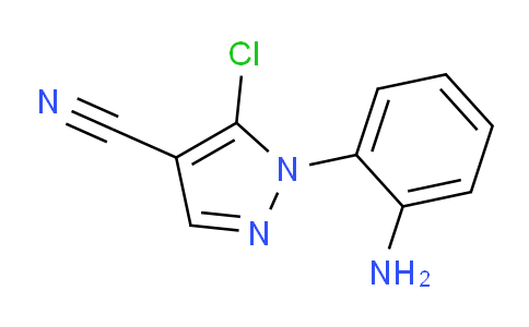 CAS No. 1269291-00-0, 1-(2-Aminophenyl)-5-chloro-1H-pyrazole-4-carbonitrile