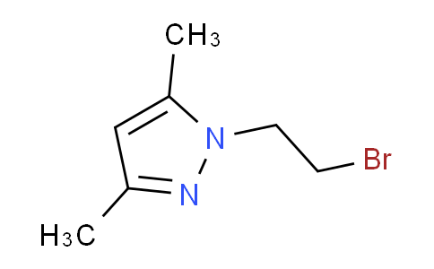 CAS No. 67000-35-5, 1-(2-Bromoethyl)-3,5-dimethyl-1H-pyrazole