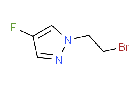 CAS No. 1207961-53-2, 1-(2-Bromoethyl)-4-fluoro-1H-pyrazole