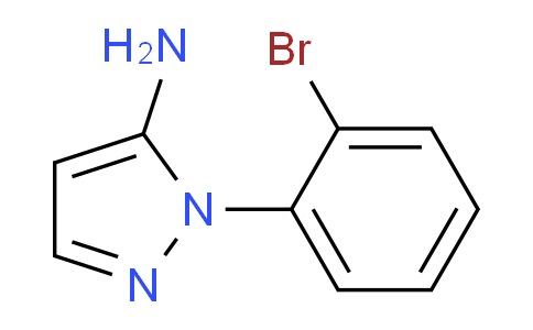 CAS No. 1155574-39-2, 1-(2-Bromophenyl)-1H-pyrazol-5-amine