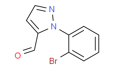 CAS No. 1269294-19-0, 1-(2-Bromophenyl)-1H-pyrazole-5-carbaldehyde