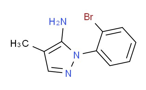 CAS No. 1349716-69-3, 1-(2-Bromophenyl)-4-methyl-1H-pyrazol-5-amine