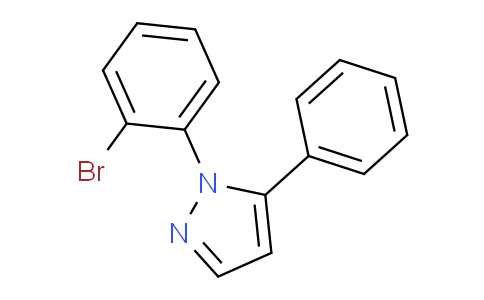 CAS No. 299162-73-5, 1-(2-Bromophenyl)-5-phenyl-1H-pyrazole