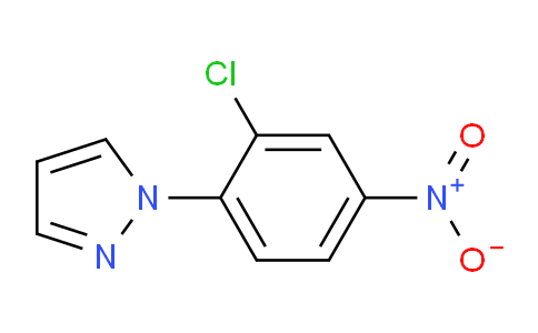 CAS No. 1171694-04-4, 1-(2-Chloro-4-nitrophenyl)-1H-pyrazole