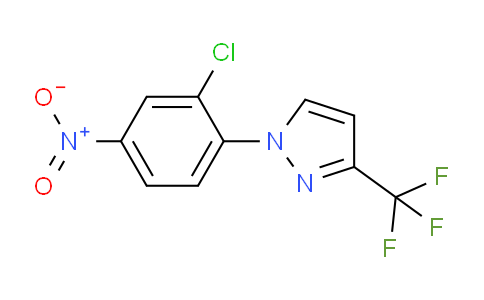 CAS No. 1174851-16-1, 1-(2-Chloro-4-nitrophenyl)-3-(trifluoromethyl)-1H-pyrazole