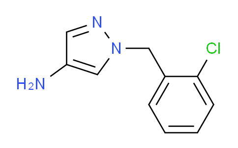 CAS No. 956777-74-5, 1-(2-Chlorobenzyl)-1H-pyrazol-4-amine