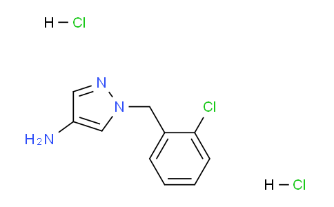 CAS No. 1197230-30-0, 1-(2-Chlorobenzyl)-1H-pyrazol-4-amine dihydrochloride