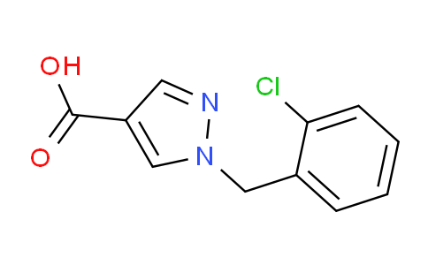 CAS No. 877977-33-8, 1-(2-Chlorobenzyl)-1H-pyrazole-4-carboxylic acid