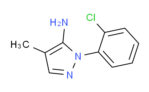 CAS No. 1448854-66-7, 1-(2-Chlorophenyl)-4-methyl-1H-pyrazol-5-amine