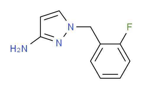CAS No. 895929-38-1, 1-(2-Fluorobenzyl)-1H-pyrazol-3-amine