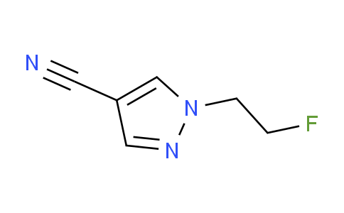 CAS No. 1427022-57-8, 1-(2-Fluoroethyl)-1H-pyrazole-4-carbonitrile