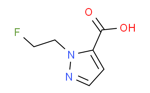 CAS No. 1198437-45-4, 1-(2-Fluoroethyl)-1H-pyrazole-5-carboxylic acid