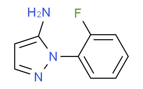 CAS No. 1056999-19-9, 1-(2-Fluorophenyl)-1H-pyrazol-5-amine