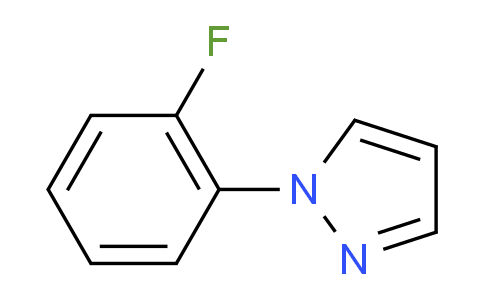 CAS No. 35715-66-3, 1-(2-Fluorophenyl)-1H-pyrazole