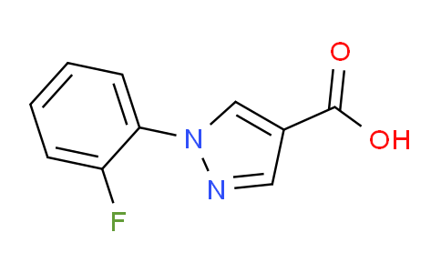 CAS No. 1134310-63-6, 1-(2-Fluorophenyl)-1H-pyrazole-4-carboxylic acid