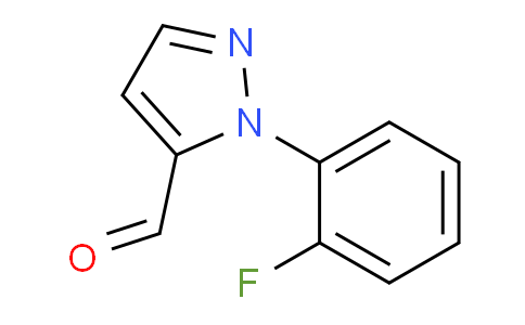 CAS No. 1269292-08-1, 1-(2-Fluorophenyl)-1H-pyrazole-5-carbaldehyde